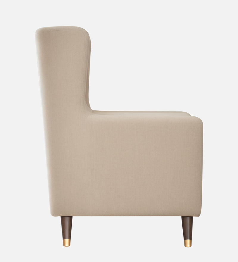 Opulence Velvet Wing Chair With Ottoman