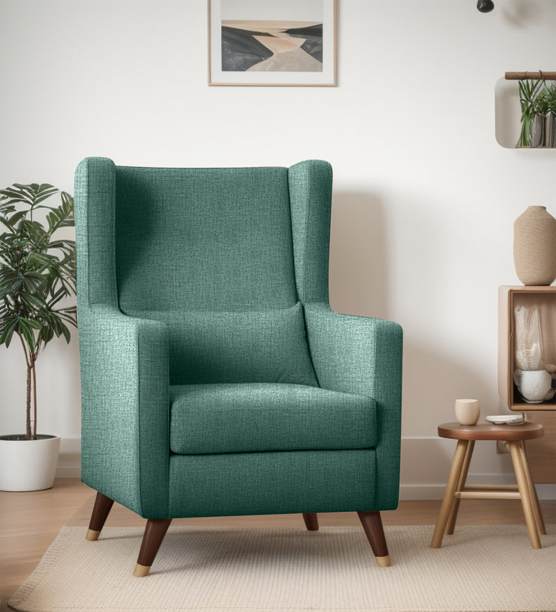 Opulence Fabric Wing Chair