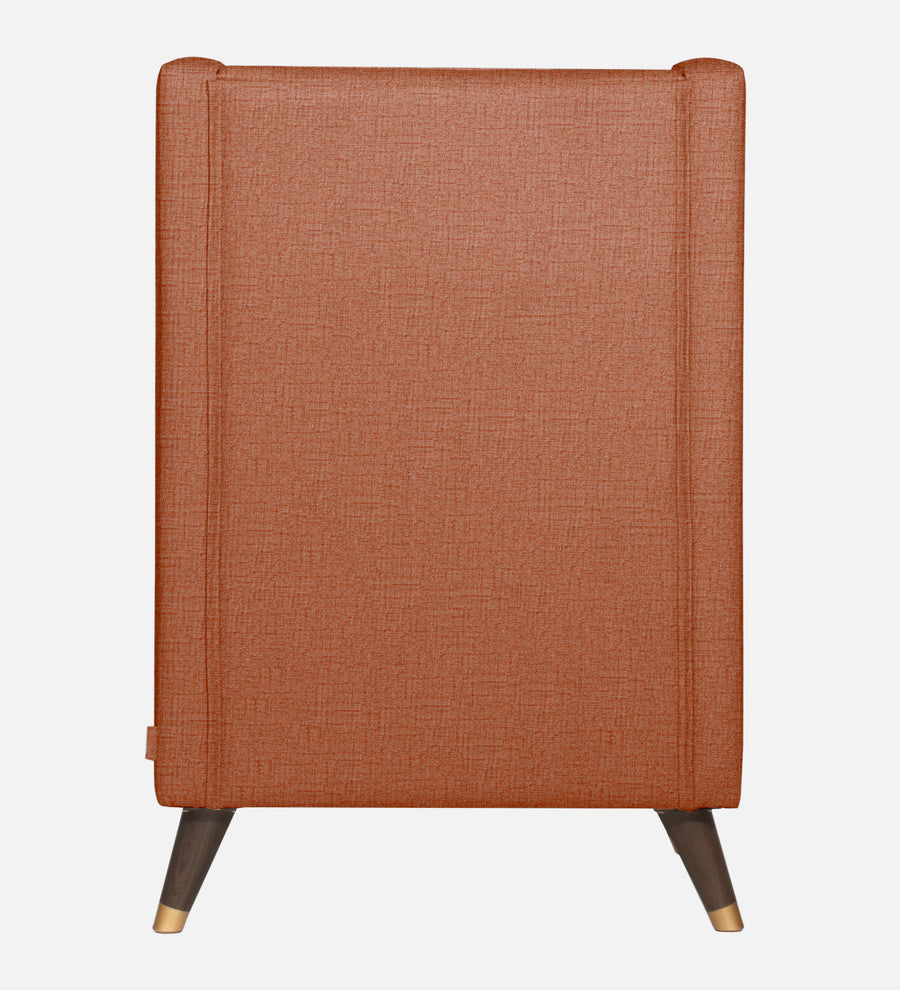 Opulence Fabric Wing Chair With Ottoman
