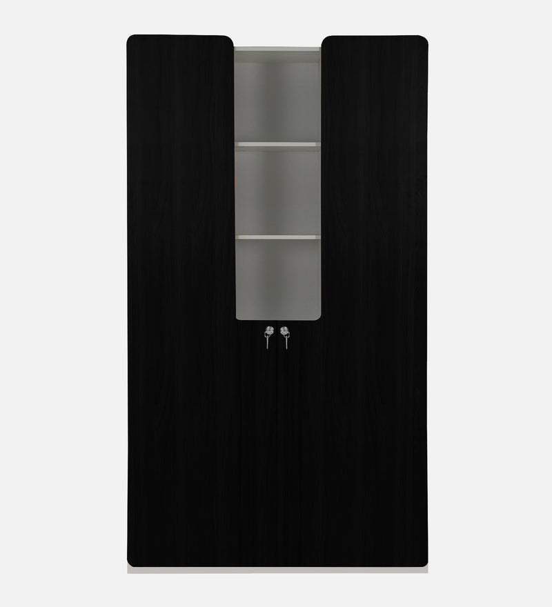 Oscar 2 Door Wardrobe In White & Wenge Colour