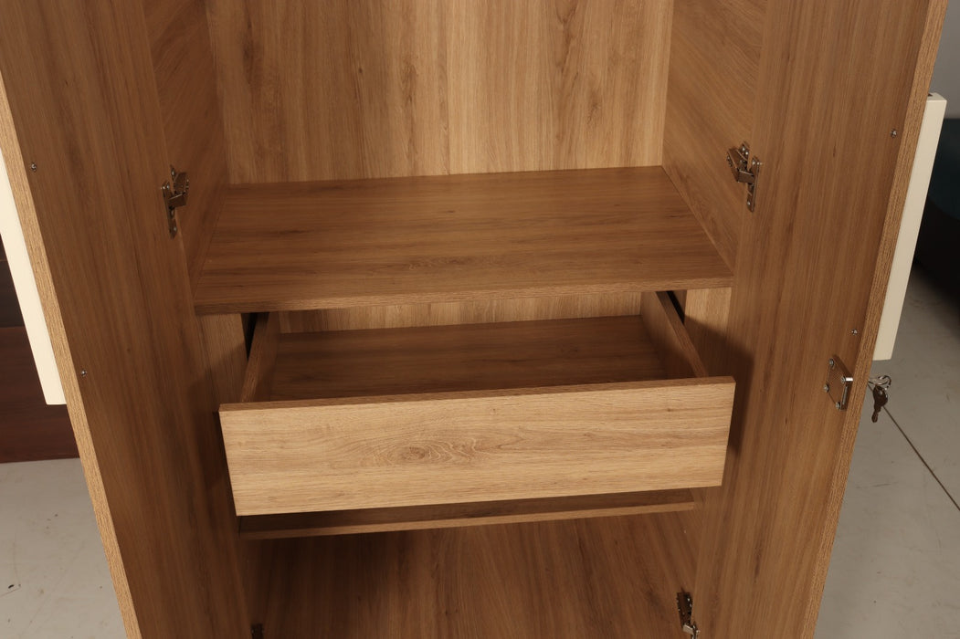 Ozone wardrobe Drawer Box Oak finish