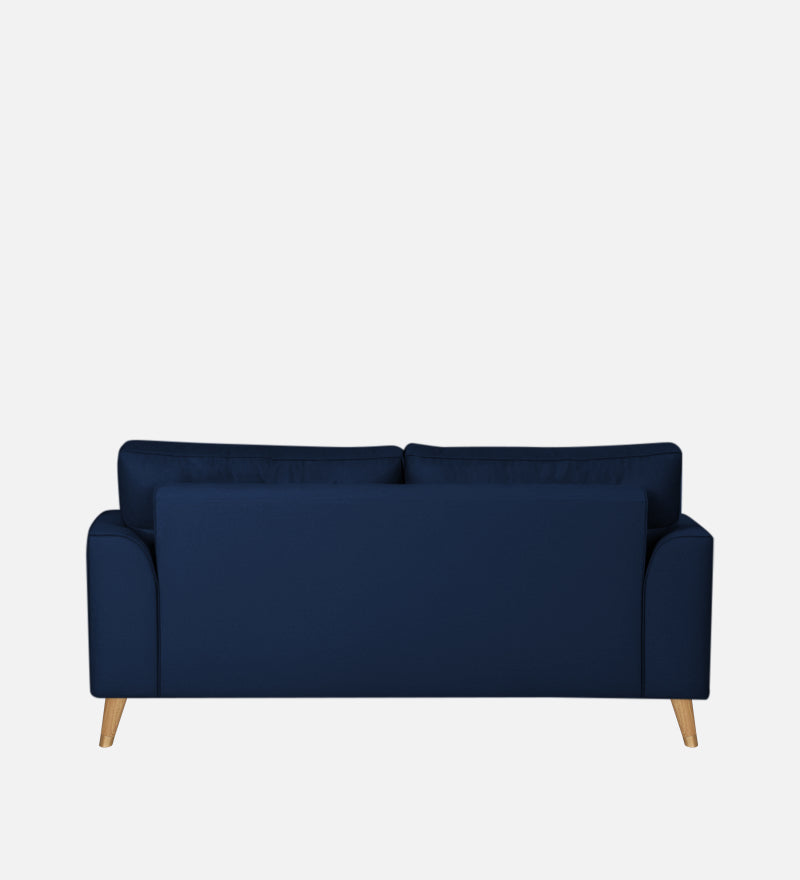 Pedro Nxt Velvet 3 Seater Sofa In Celestial Blue Colour