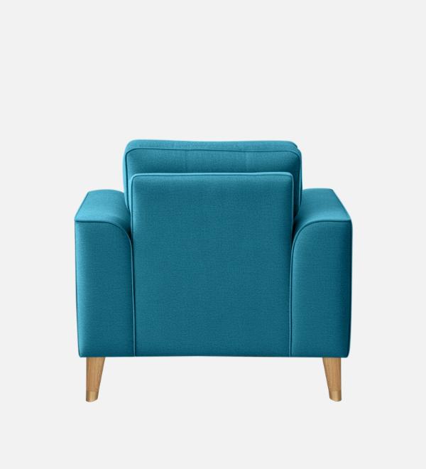 Pedro Nxt Fabric 1 Seater Sofa In Pacific Blue Colour