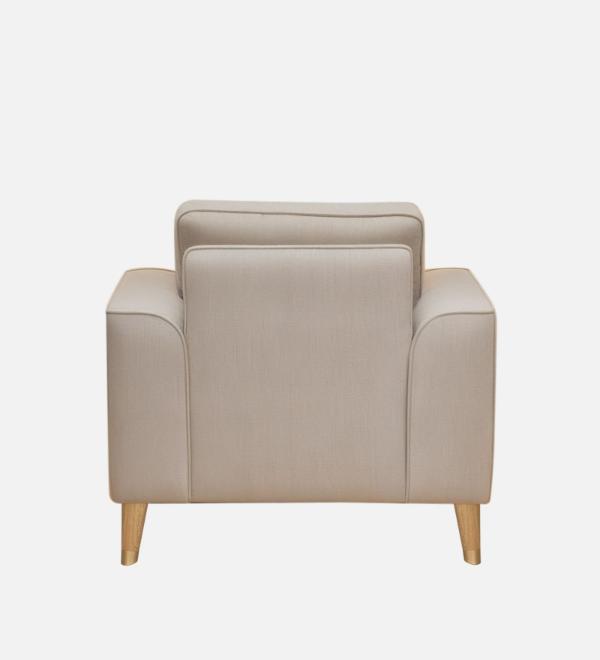 Pedro Nxt Velvet 1 Seater Sofa In Camel Beige Colour