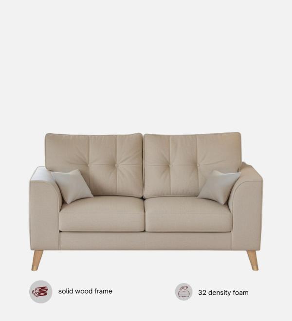 Pedro Nxt Velvet 2 Seater Sofa In Camel Beige Colour