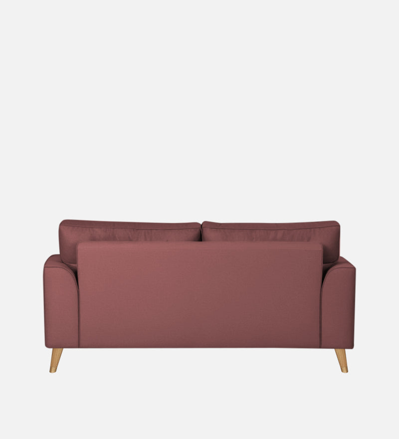 Pedro Nxt Velvet 3 Seater Sofa In Berry Wine Colour