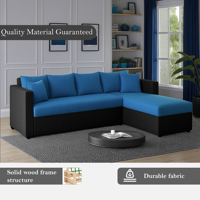 Phantom 6 Seater Fabric Sectional Sofa