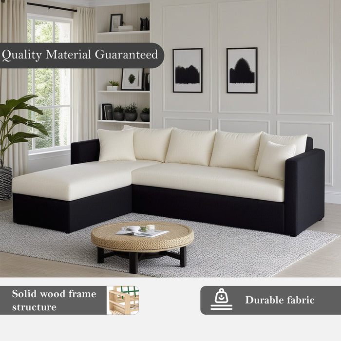 Phantom 6 Seater Fabric Sectional Sofa