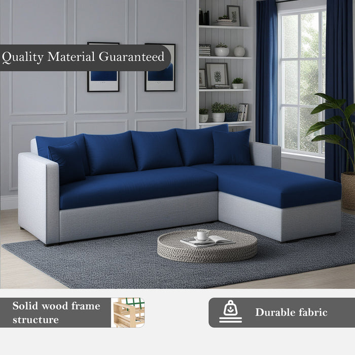 Phantom 6 Seater Fabric Sectional Sofa