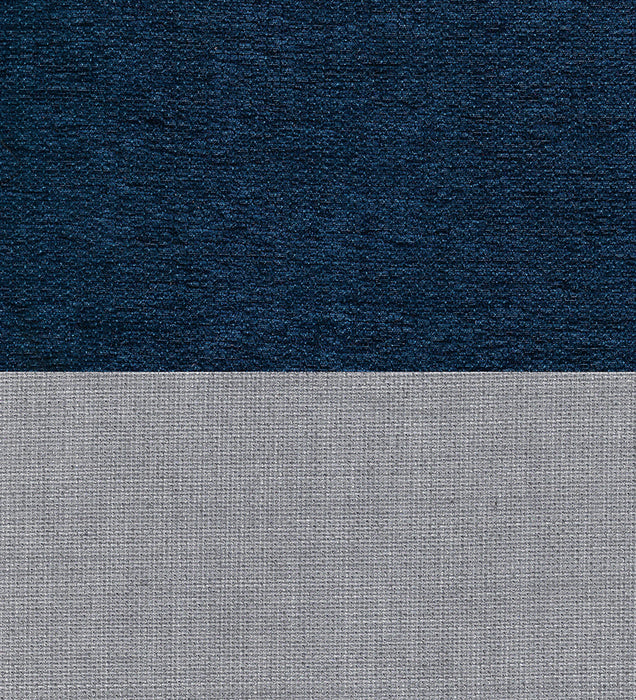 Phantom Fabric RHS 6 Seater Sectional Sofa In Royal Grey & Cool Cobalt Color