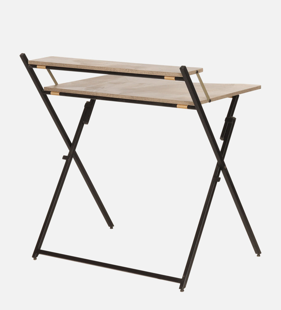 Piano Study Table In Brown caspio & Black Colour