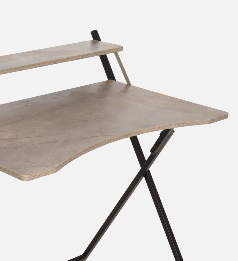 Piano Study Table In Brown caspio & Black Colour