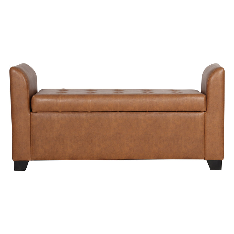 Polo Storage Bench in fabric / Leatherette finish