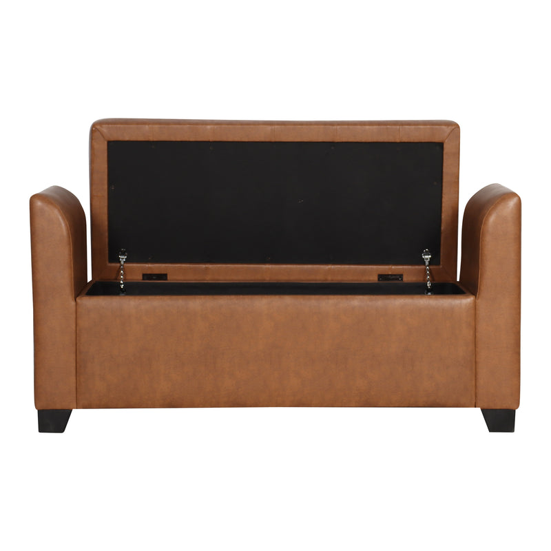 Polo Storage Bench in fabric / Leatherette finish