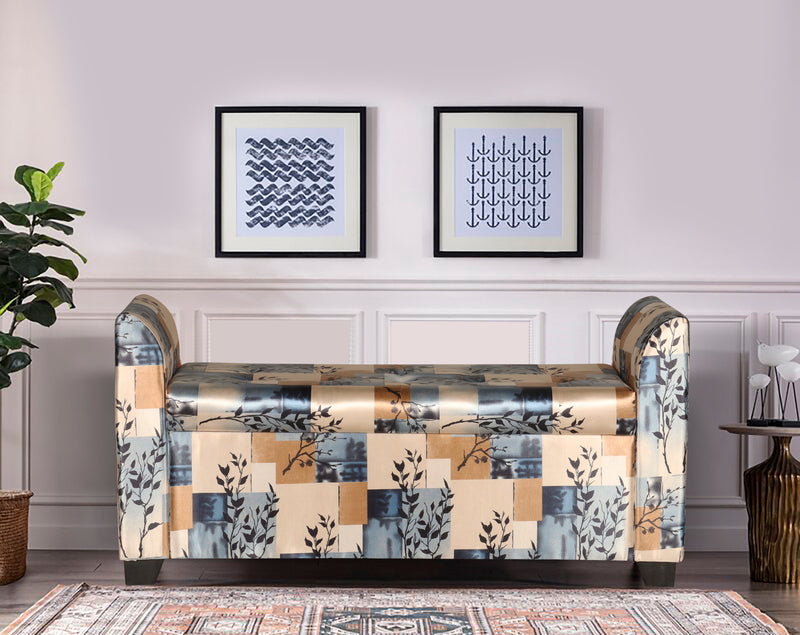 Polo Storage Bench in fabric / Leatherette finish