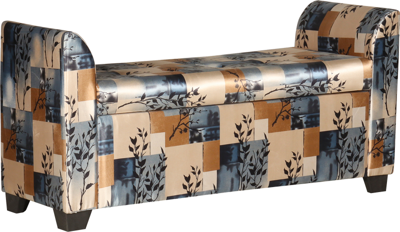 Polo Storage Bench in fabric / Leatherette finish