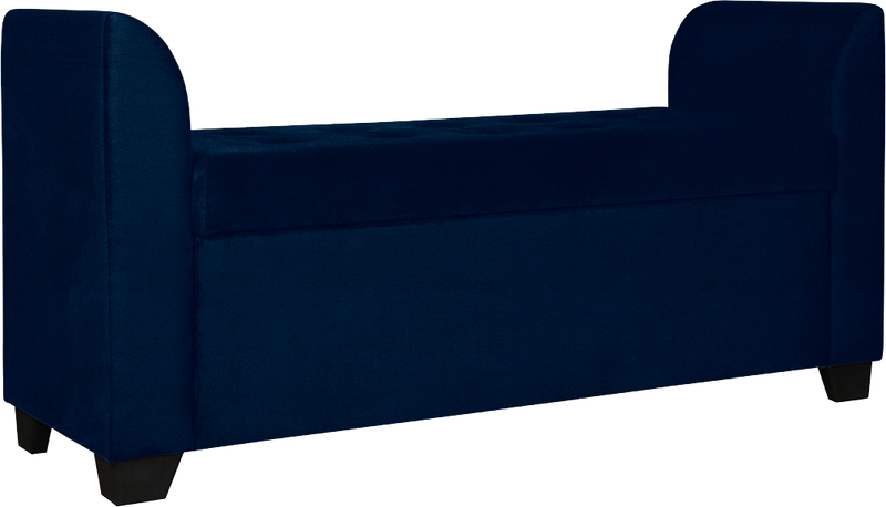 Polo Storage Bench in fabric / Leatherette finish