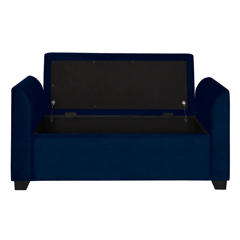 Polo Storage Bench in fabric / Leatherette finish