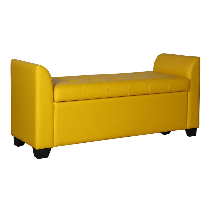 Polo Storage Bench in fabric / Leatherette finish
