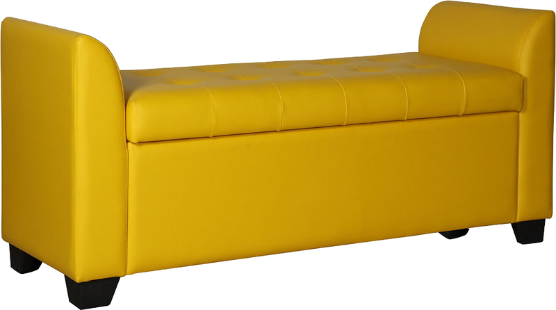 Polo Storage Bench in fabric / Leatherette finish