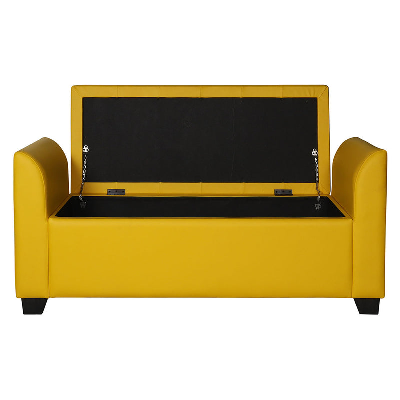 Polo Storage Bench in fabric / Leatherette finish