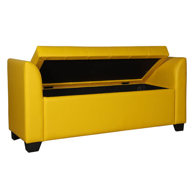 Polo Storage Bench in fabric / Leatherette finish