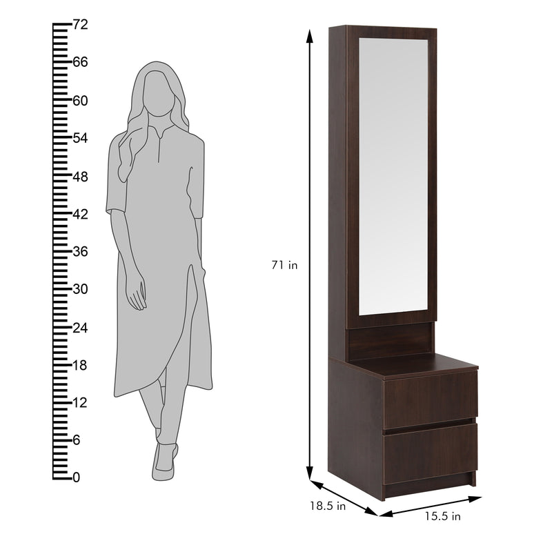 Regal Dresser in Walnut Finish