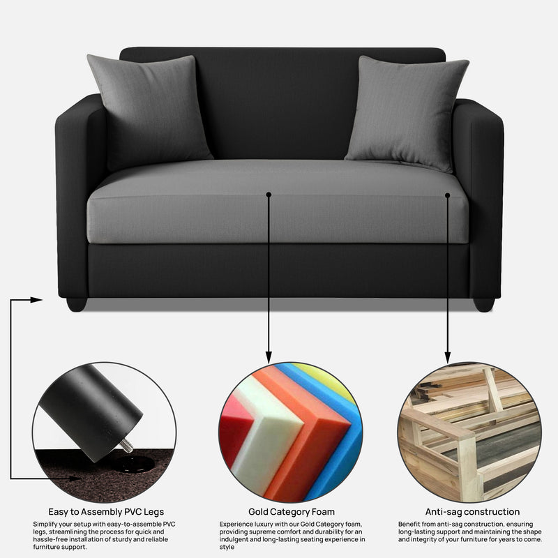 Riya Luxury Fabric Sofa Set 3+1+1 Seater & 3+2 Seater