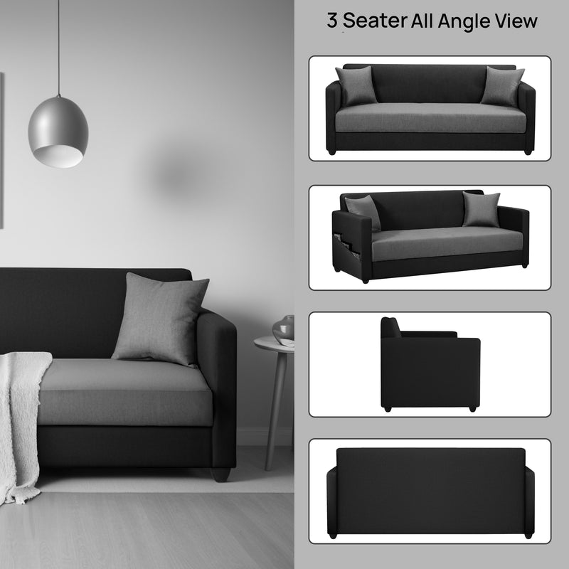 Riya Luxury Fabric Sofa Set 3+1+1 Seater & 3+2 Seater