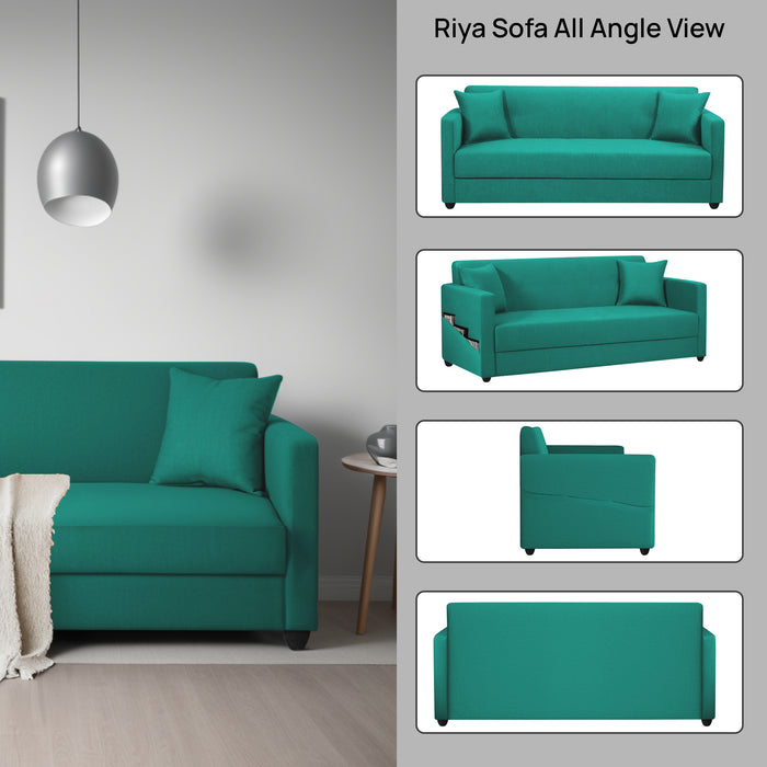 Riya Fabric 3 Seater Sofa