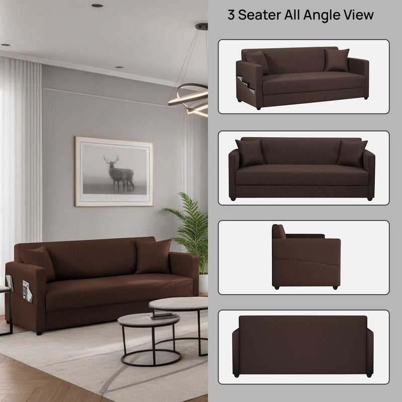 Riya Luxury Fabric Sofa Set 3+1+1 Seater & 3+2 Seater