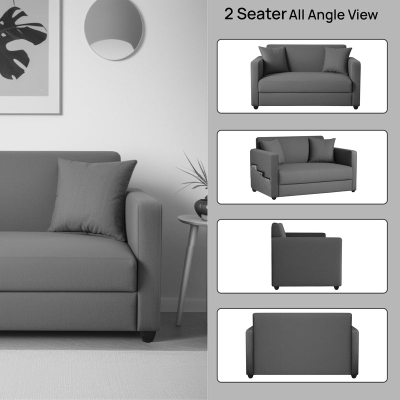 Riya Luxury Fabric Sofa Set 3+1+1 Seater & 3+2 Seater