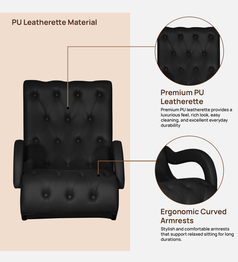 Rocky 1 Seater Rocking Recliner Chair