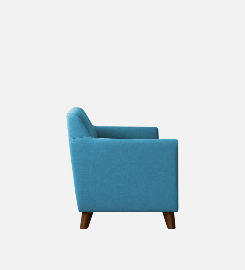 Rome Fabric 2 Seater Sofa In Blue Color