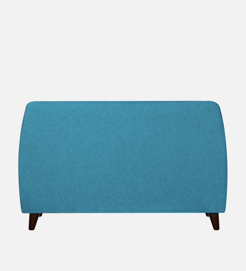 Rome Fabric 2 Seater Sofa In Blue Color