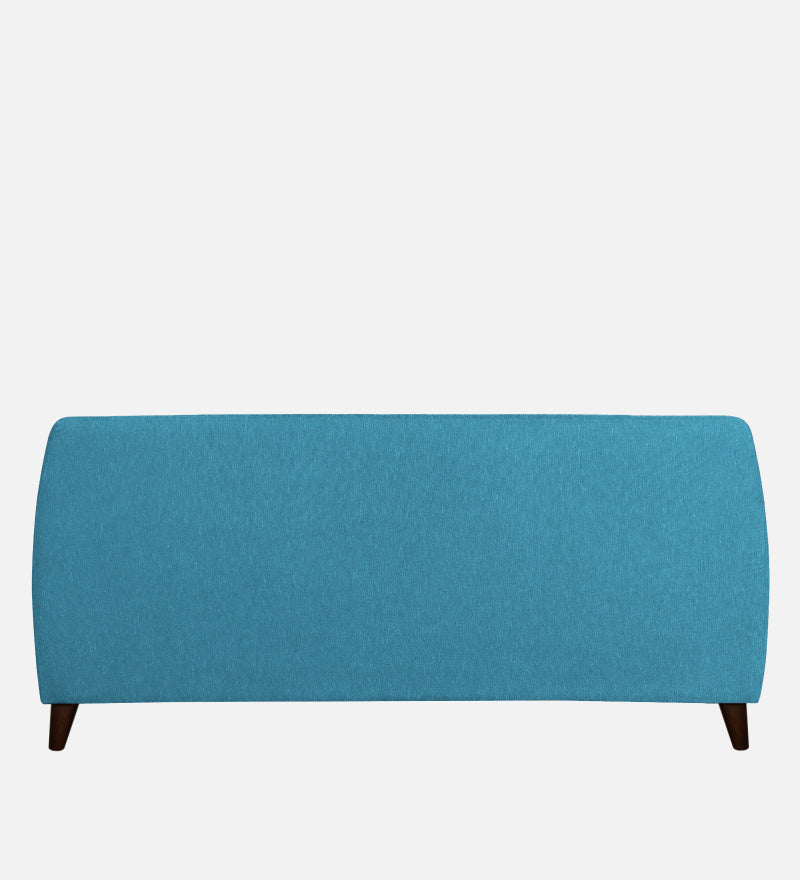 Rome Fabric 3 Seater Sofa In Blue Color