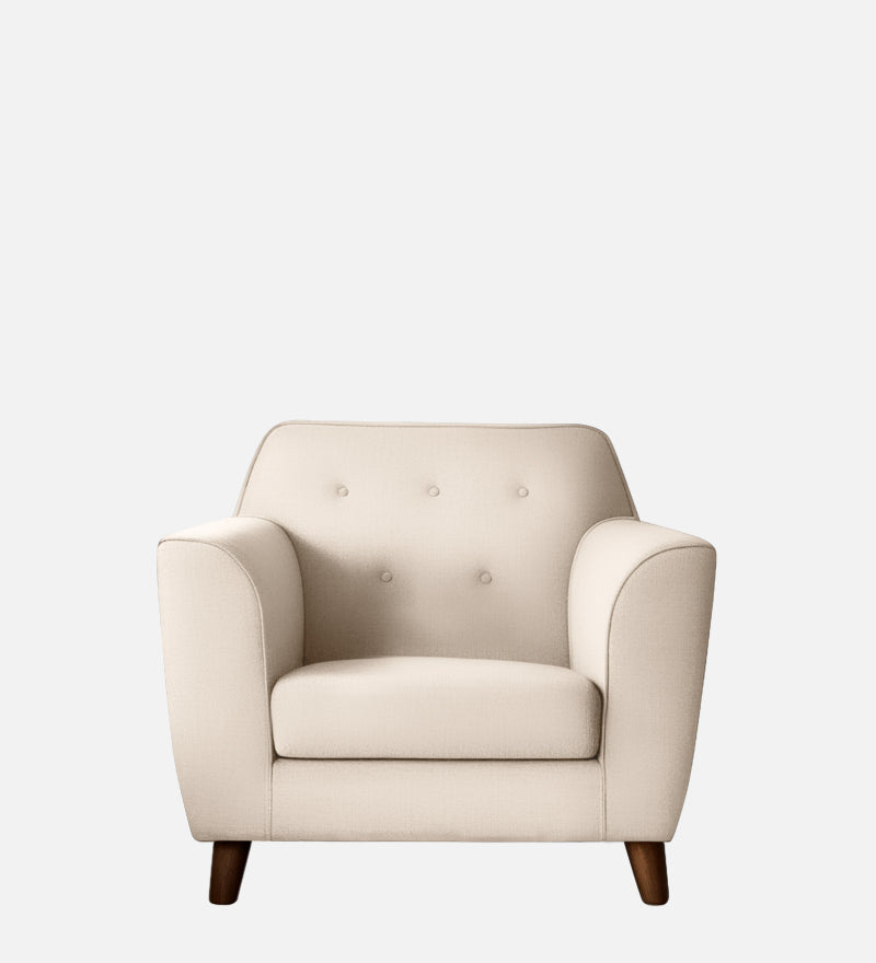 Rome Velvet 1 Seater Sofa In Camel Beige Color