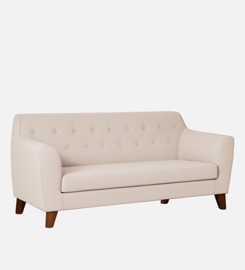 Rome Velvet 3 Seater Sofa In Camel Beige Color