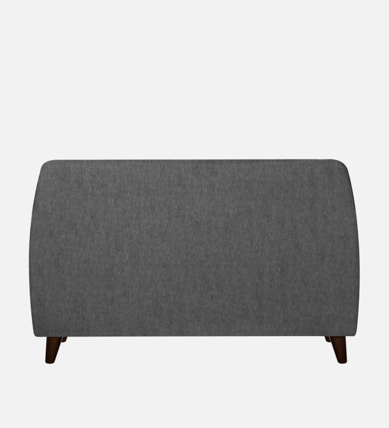 Rome Fabric 2 Seater Sofa In Grey Color