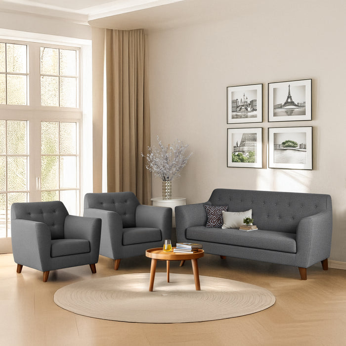 Rome Fabric 1,2,3, 3+1+1, 3+2 Seater Sofa