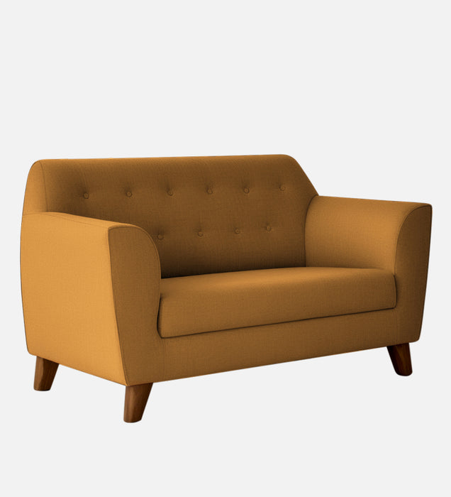 Rome Velvet 2 Seater Sofa In Brown Color