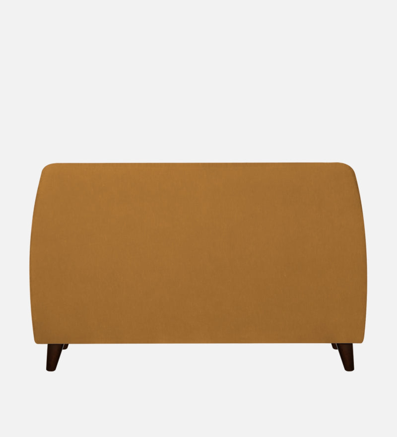 Rome Velvet 2 Seater Sofa In Brown Color