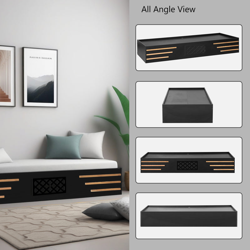 Sherpa Single, King, Queen, Compact Queen Size Bed  in Wenge Colour