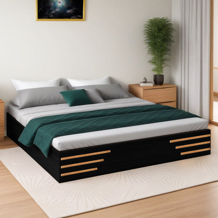 Sherpa Single, King, Queen, Compact Queen Size Bed  in Wenge Colour