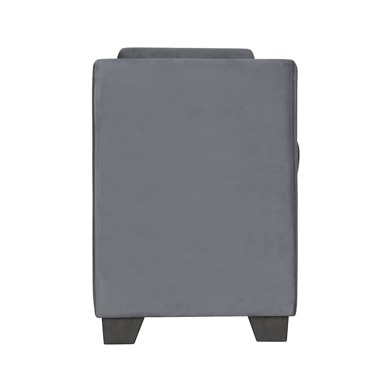 Polo Storage Bench in fabric / Leatherette finish