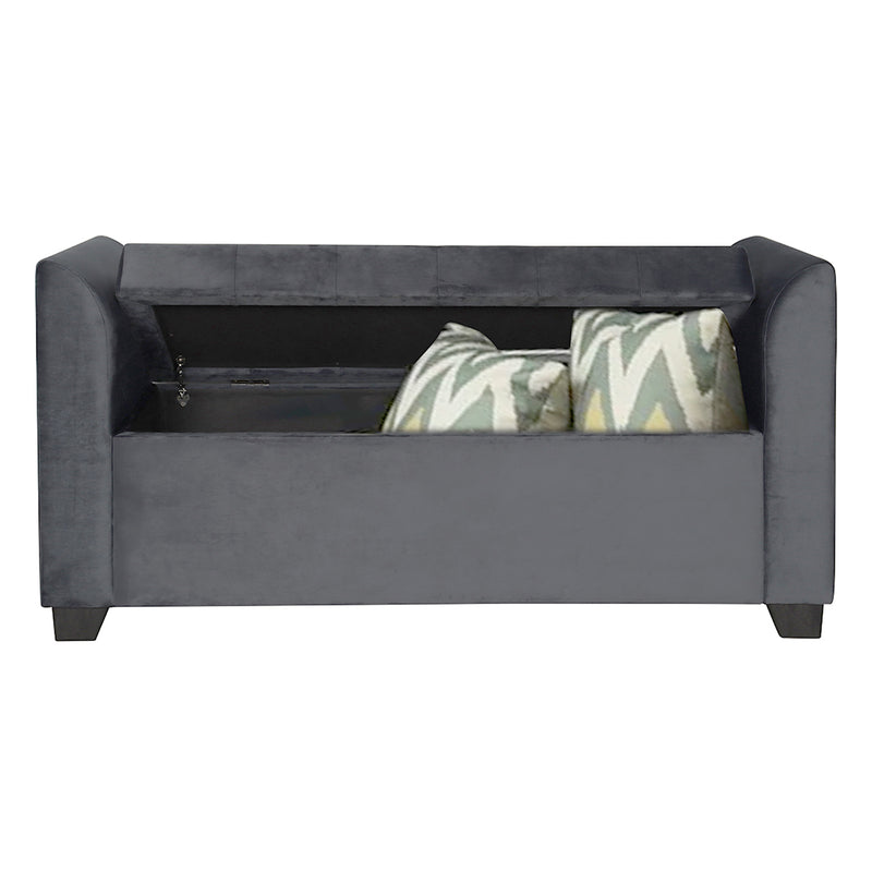 Polo Storage Bench in fabric / Leatherette finish