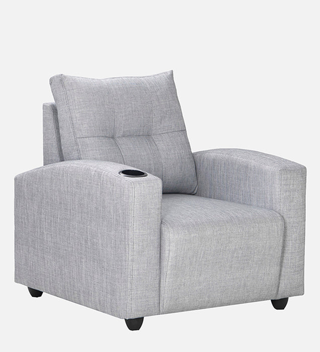 Topaz Fabric 1 Seater Sofa