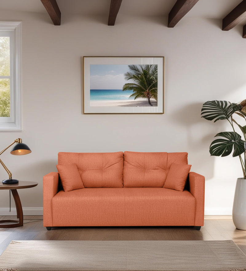 Topaz Fabric 3 Seater Sofa