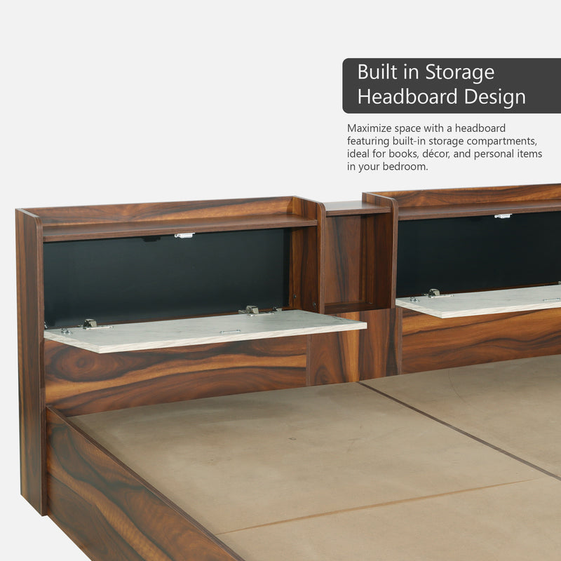 Trinity Queen Size Bed Without Storage