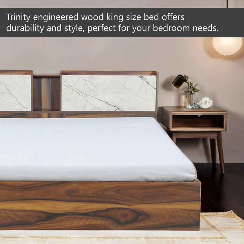Trinity Queen Size Bed Without Storage